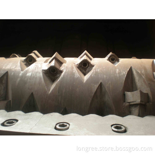 HDPE Large Pipe Double Shafts Shredder